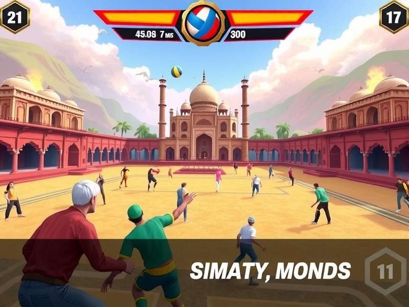 Taj Volley Sovereign Gameplay Screenshot
